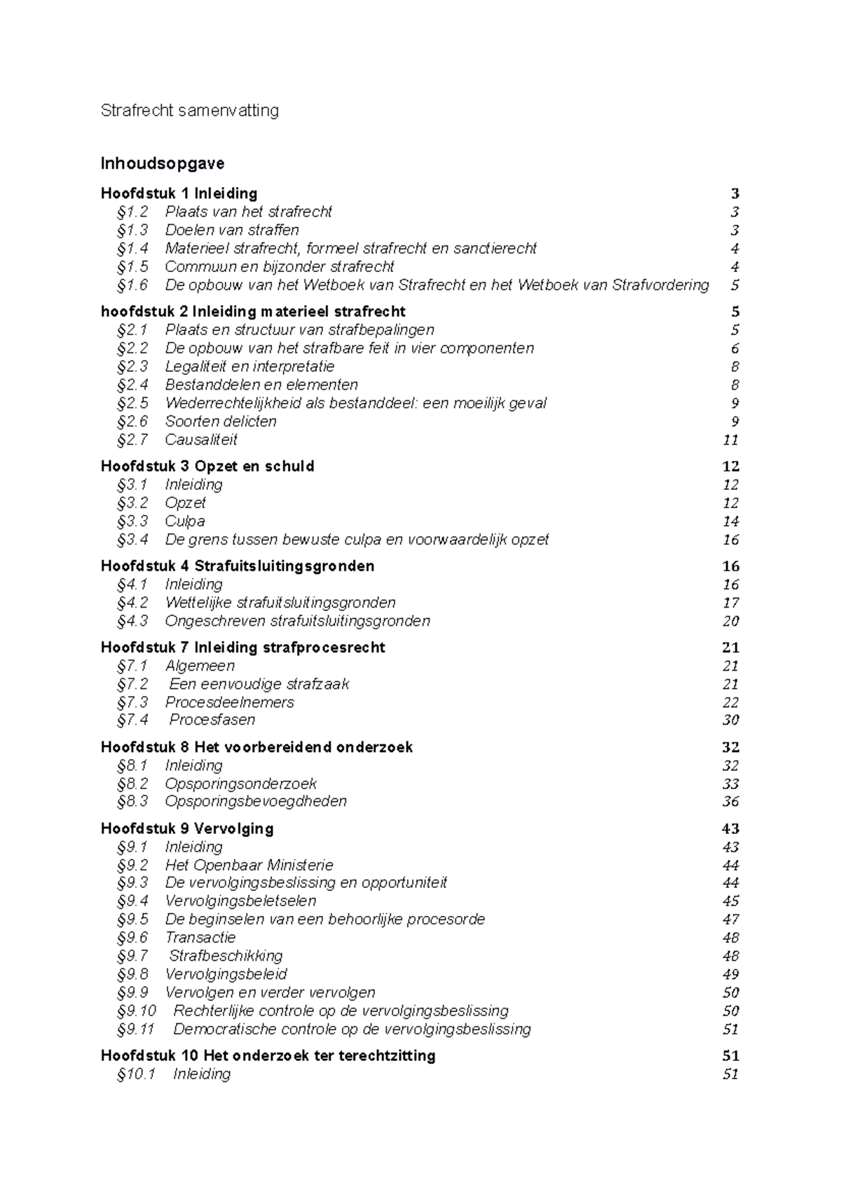 Samenvatting Strafrecht Begrepen - Strafrecht Samenvatting ...