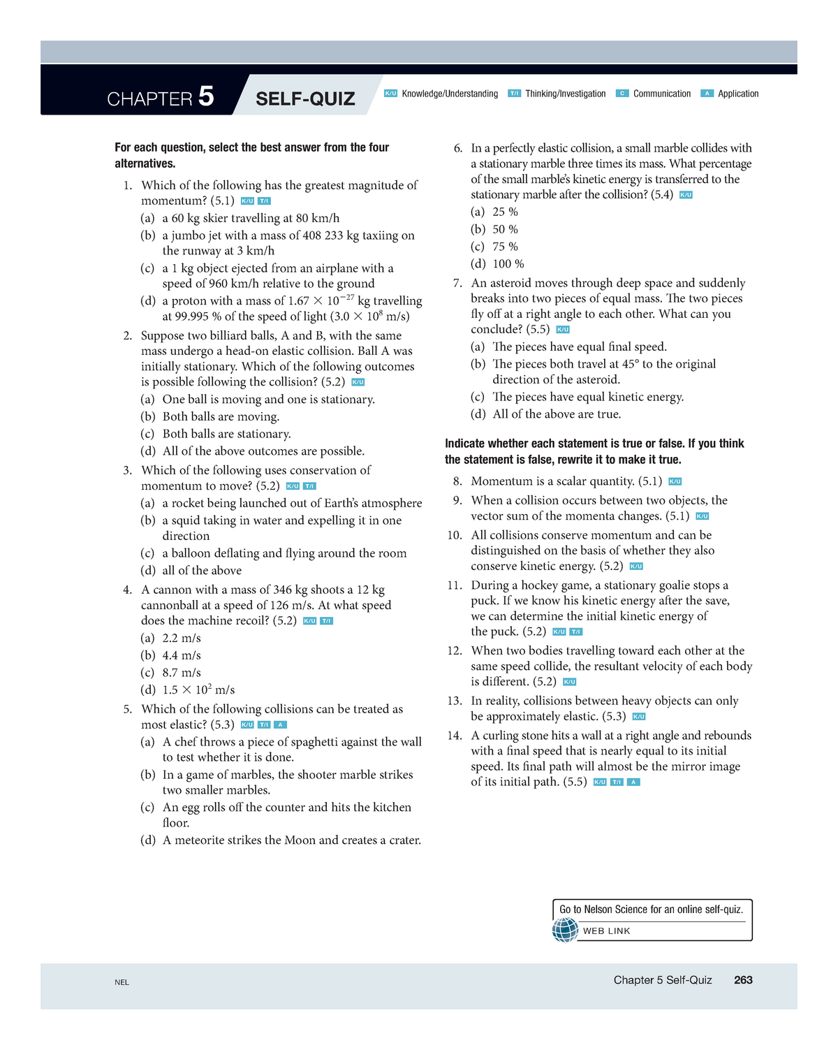 Phys12 c05 sq - Nelson Physics 12 textbook - K/U Knowledge ...