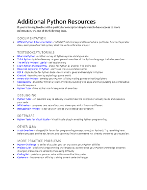 MIT6 0001F16 Style Guide - Table Of Contents: Integers And Floats For ...