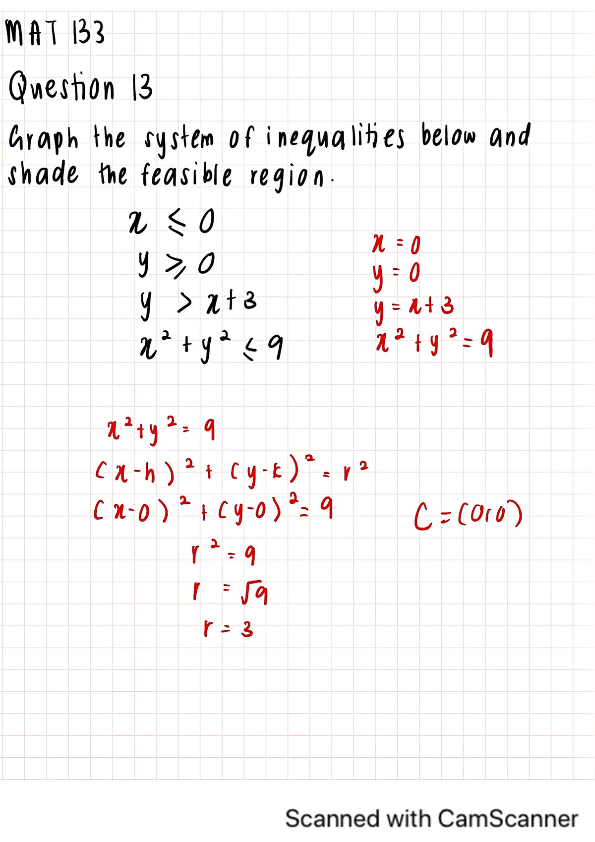 Mat 133 Question 13 14 - Pre-Calculus - Studocu