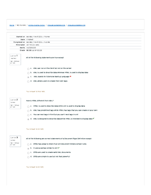 Midterm Examination: UGRD-IT6316 XML-Based Web Applications - Home / My ...