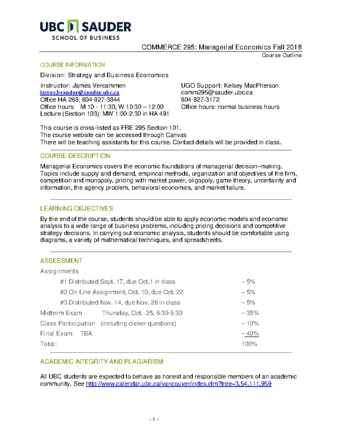 Ubc econ phd Ubc econ phd