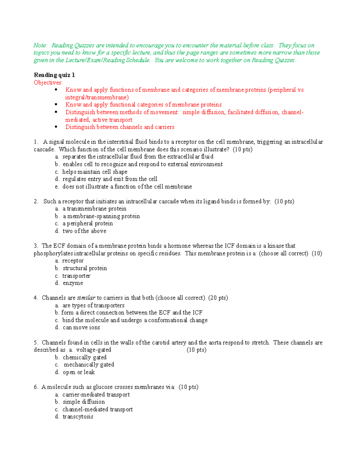 RQ1 Blank Spr 18 - Note: Reading Quizzes are intended to encourage you ...