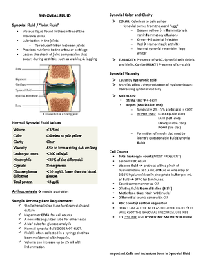 12 Fecalysis - Notes extracted from Ma'am Camille Mendoza, RMT ...