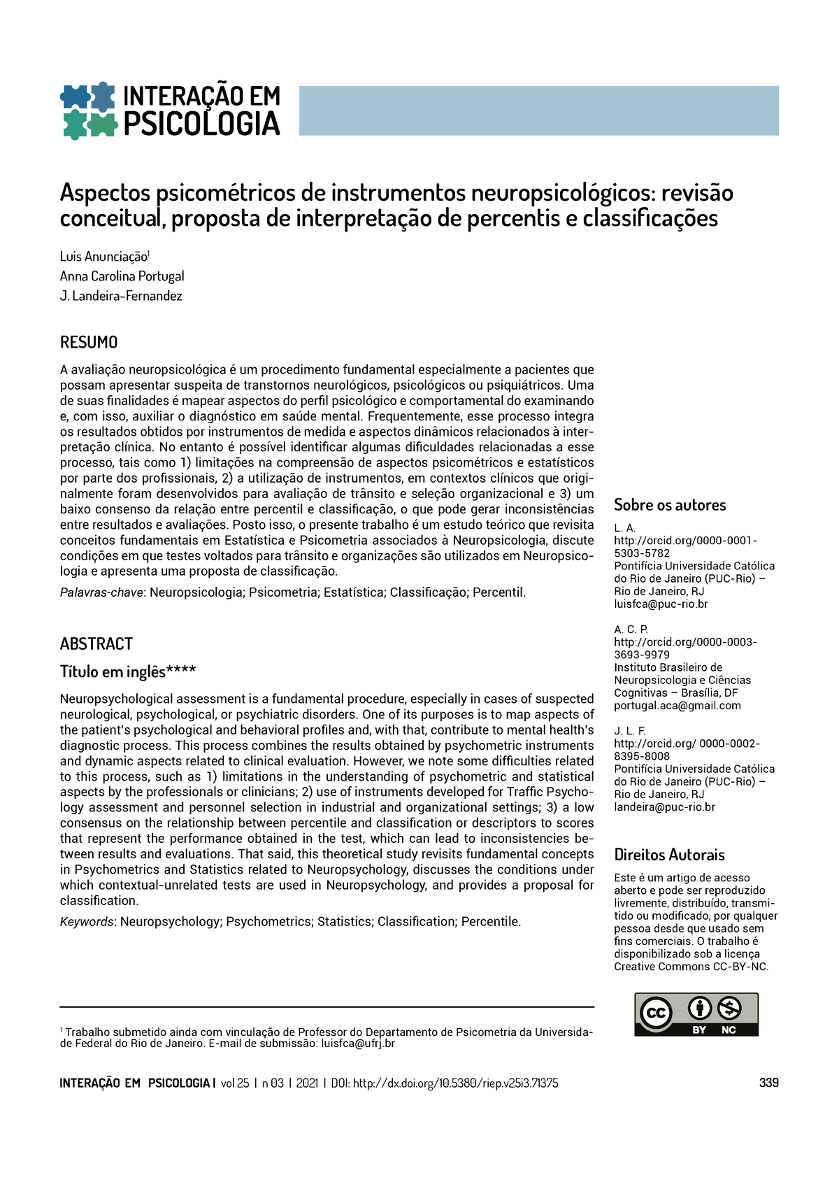 71375 337257 1 PB - Anotações De Aula - Sobre Os Autores L. A. Orcid ...