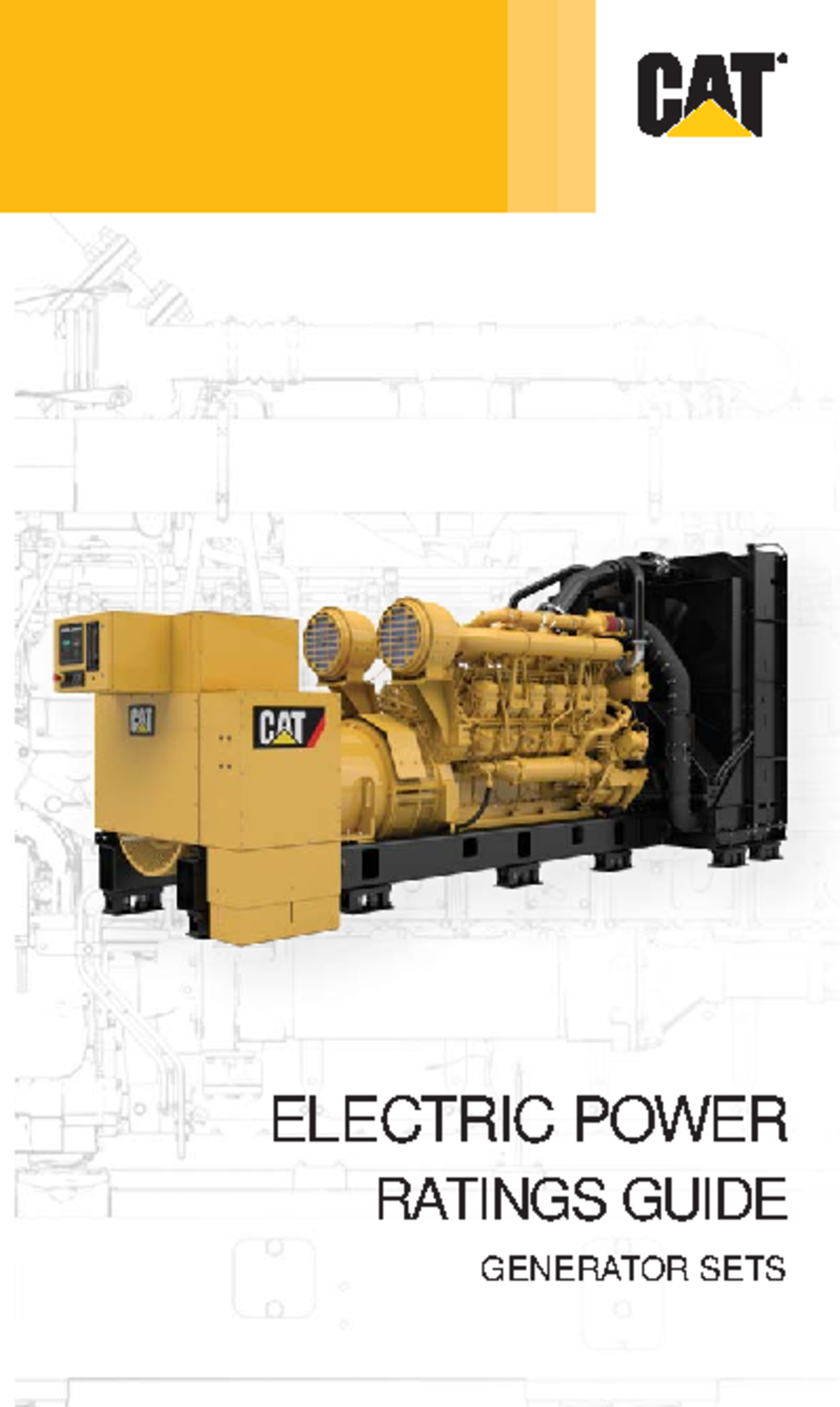 LEXE7582-07 El - ELECTRIC POWER RATINGS GUIDE GENERATOR SETS CAT ...