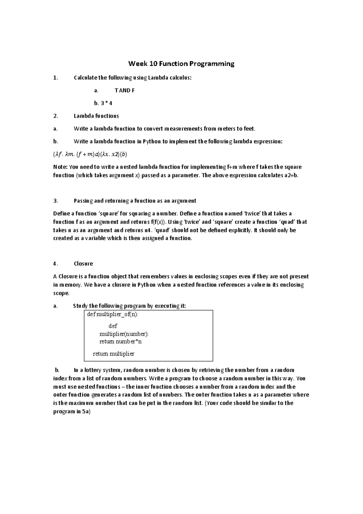 App week 10 - app lab material for week 10 - Week 10 Function ...