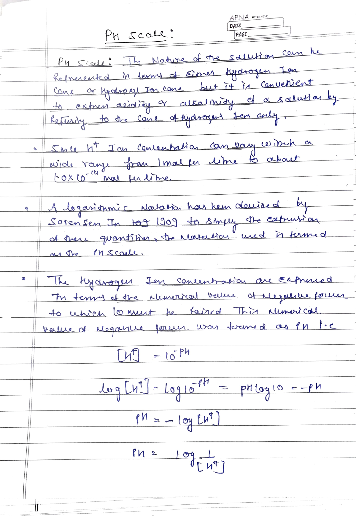 Unit1 - Lecture Notes Of Forensic Science - APNAno WI DATE PH Scal PAGE ...