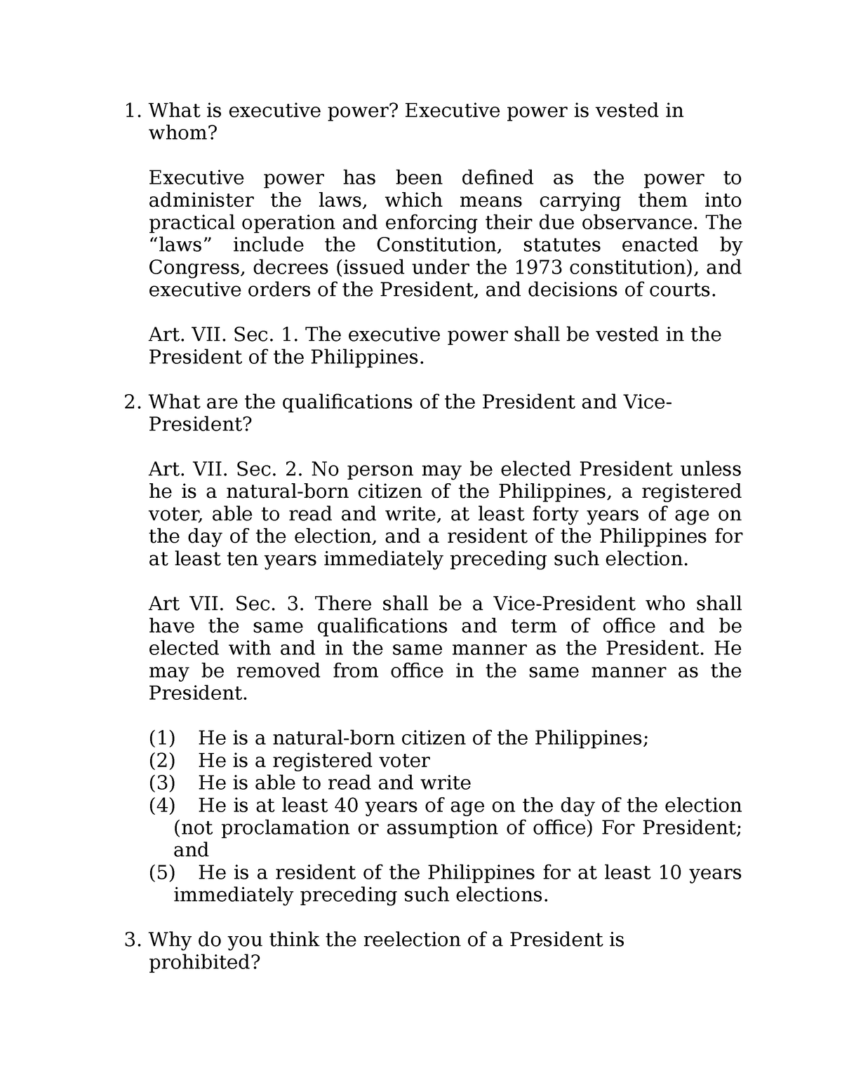 philippine-constitution-assignment-4-what-is-executive-power