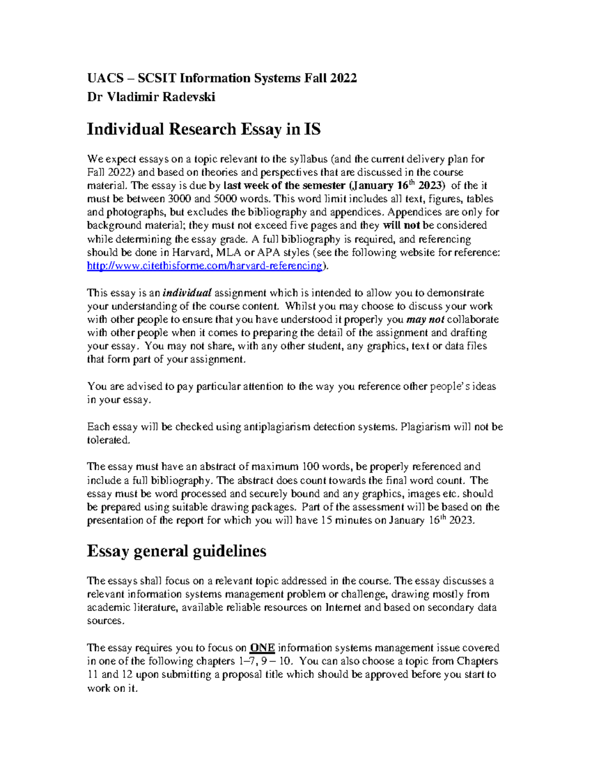ISResearch Project Guidelines-VR - UACS – SCSIT Information Systems ...