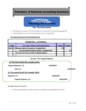 Ch01 - solution manual for chapter 1 of principal of accounting 9 E ...
