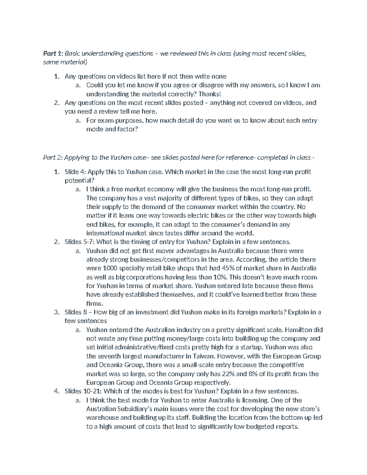 Asychronous Day Questions - Part 1: Basic understanding questions – we ...