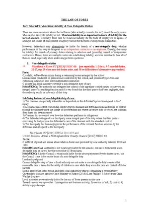 Tutorial Vicarious Liability Laws Law Of Torts Studocu Science And Technology Essay also General English Essays Science And Society Essay