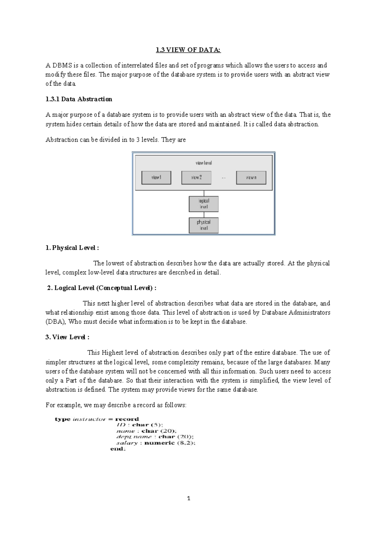 A Brief introduction about Relational database management system - 1 ...