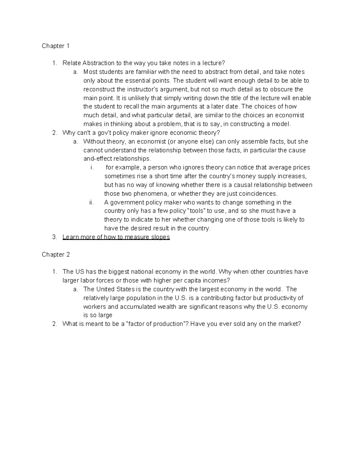 Exam 1 Study Guide - Discussion questions chapter 1 - Chapter 1 Relate ...