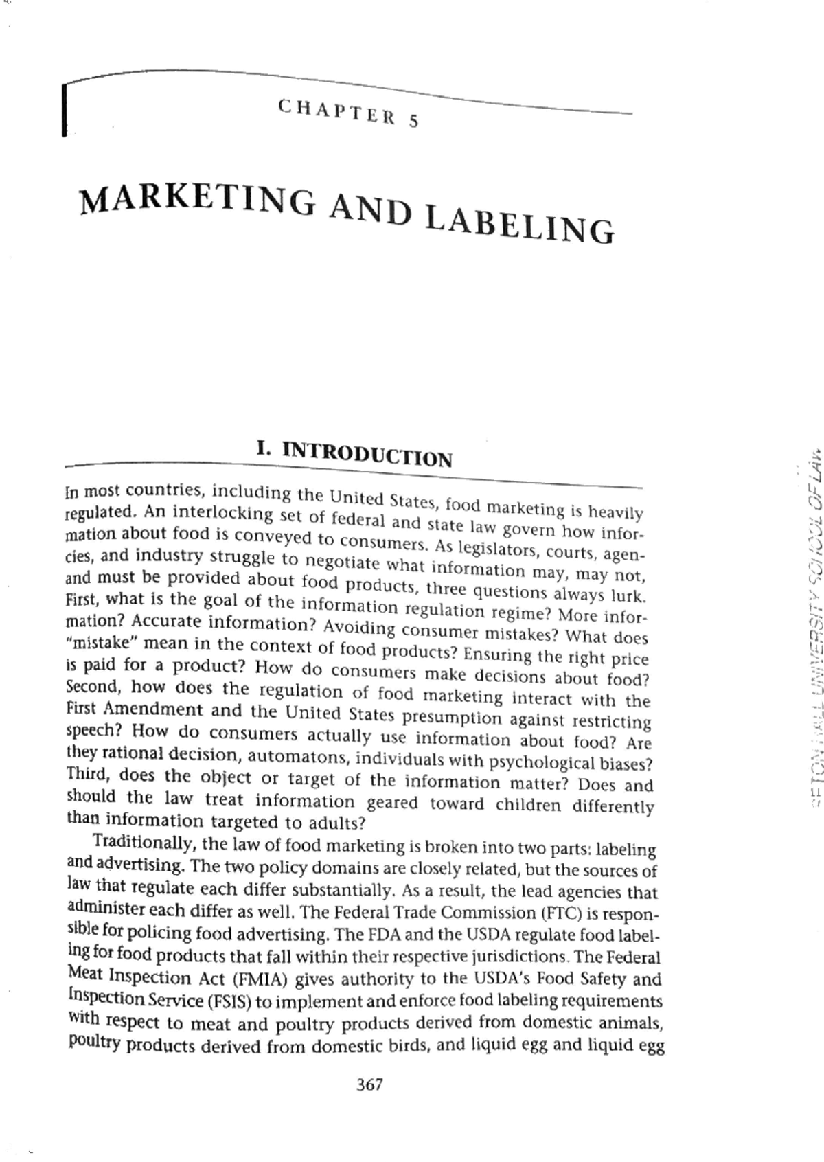 Food Marketing and Labeling HLTH 8500 Studocu