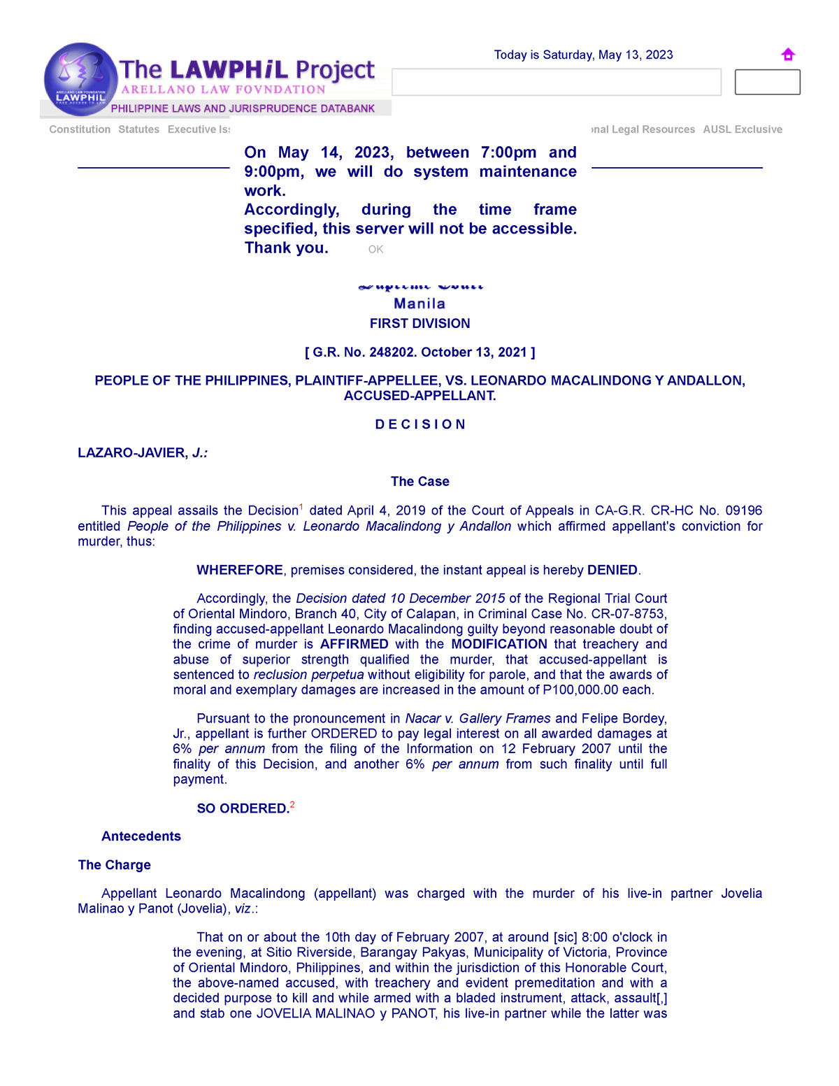 G.R. No. 248202 - Dgjl; - Constitution Statutes Executive Issuances ...