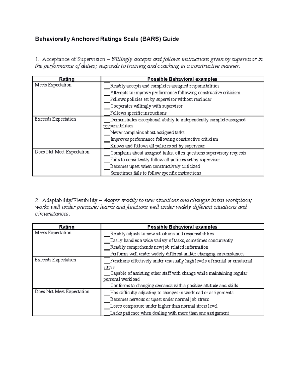 BARS - this document has basically consist of all the information that ...
