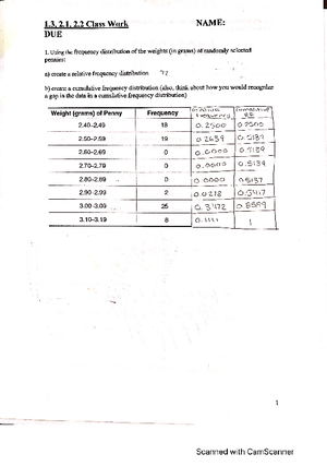 Math 117 Notes and 1.3 Homework - 1 Data Collection and Experimental ...