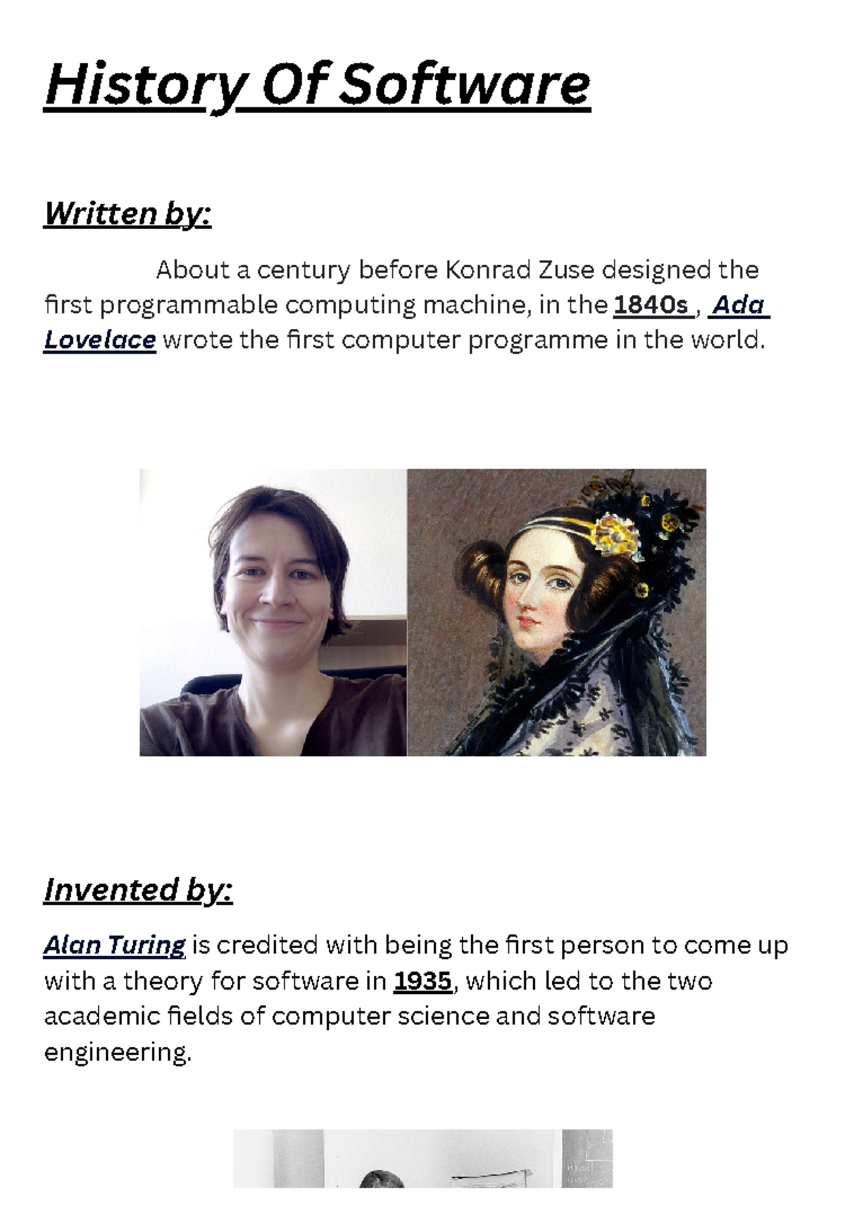 History of Software - information - History Of Software Written by ...