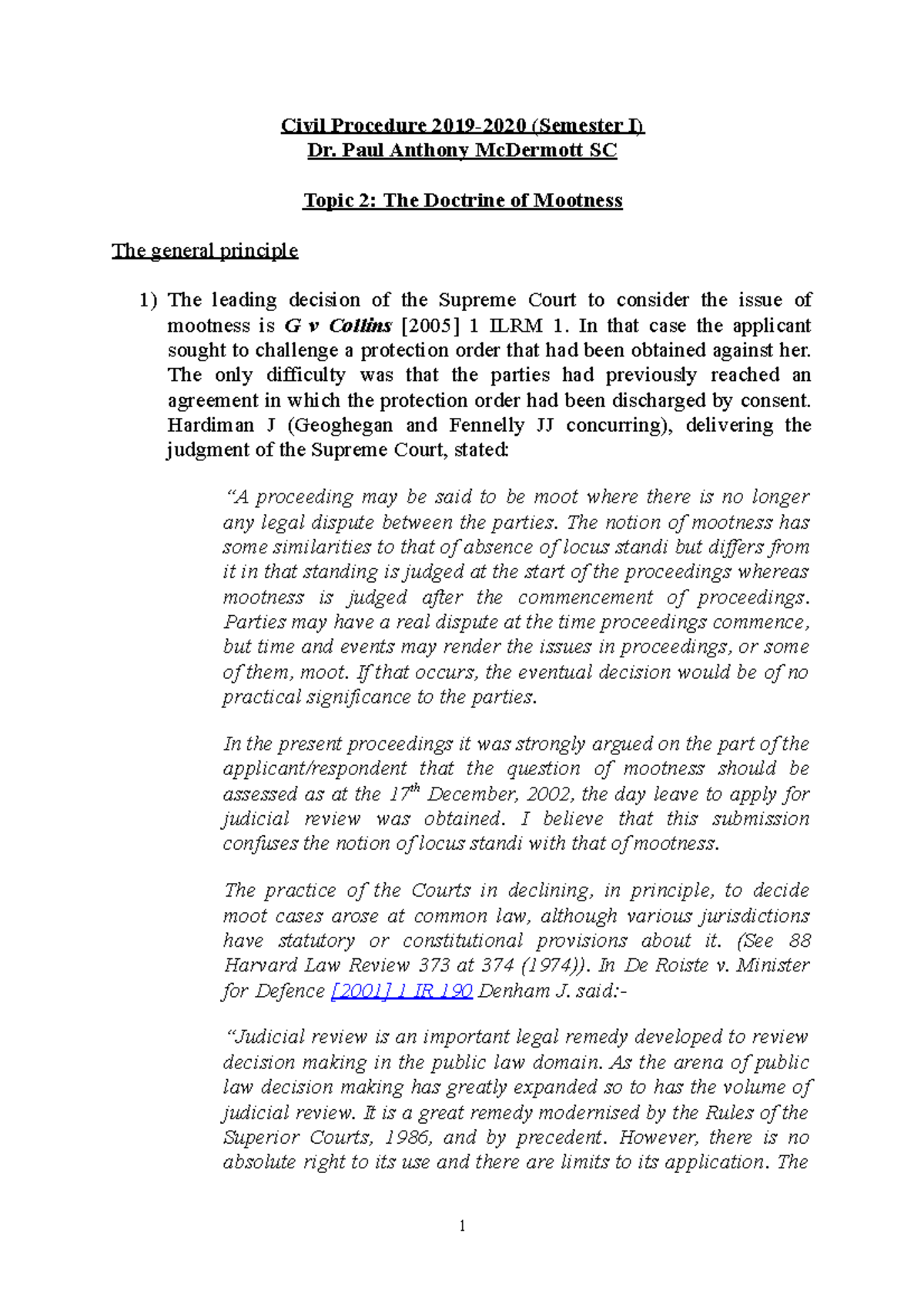 Civil Procedure Supreme Court Opinions 2019 Civil Procedure