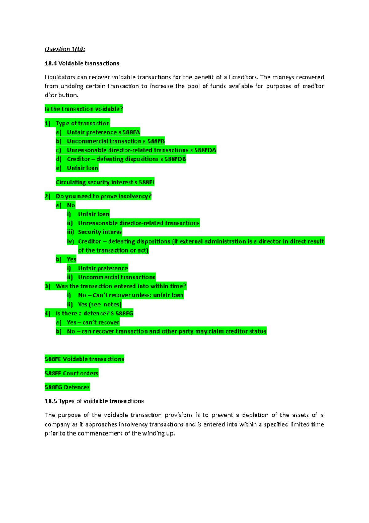 2021-corporate-law-solvency-voidable-transactions-insolvent-trading