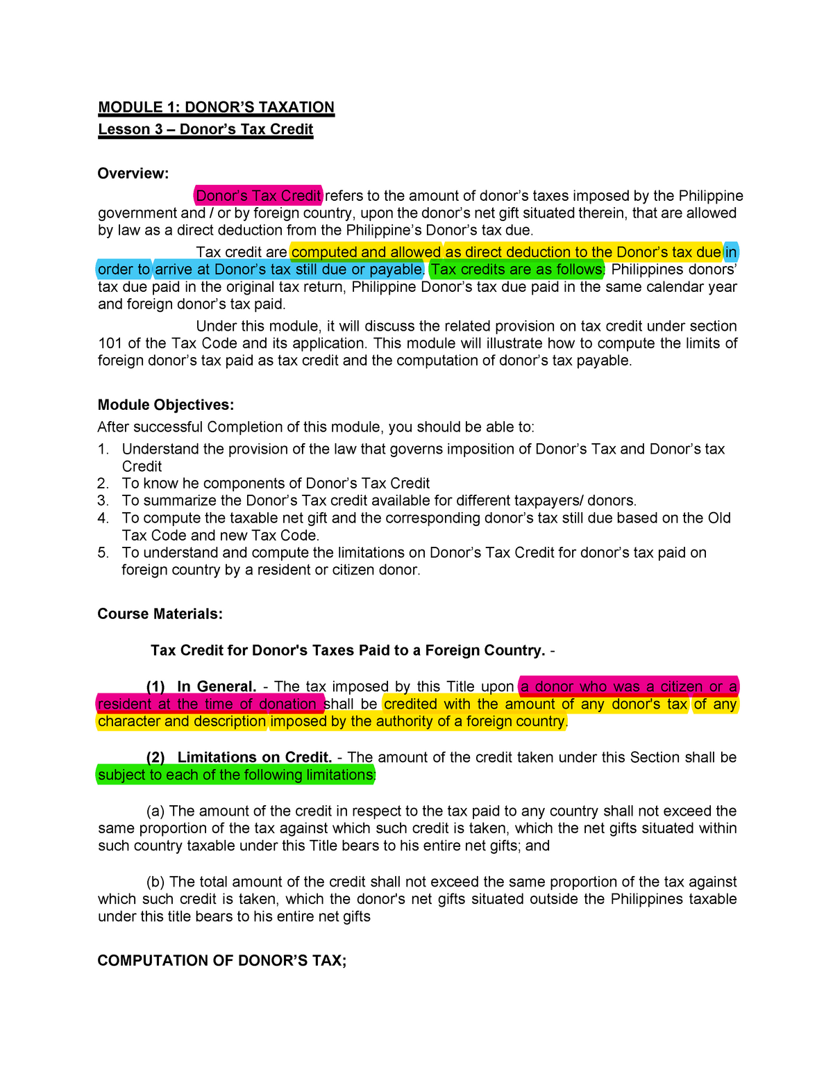 module-1-lesson-3-lecture-notes-3-module-1-donor-s-taxation-lesson