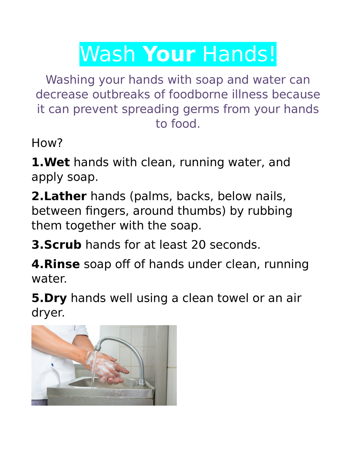 SC WD 1 Wash Hands Flyer Formatted Emanuel Atacho - Wash Your Hands ...