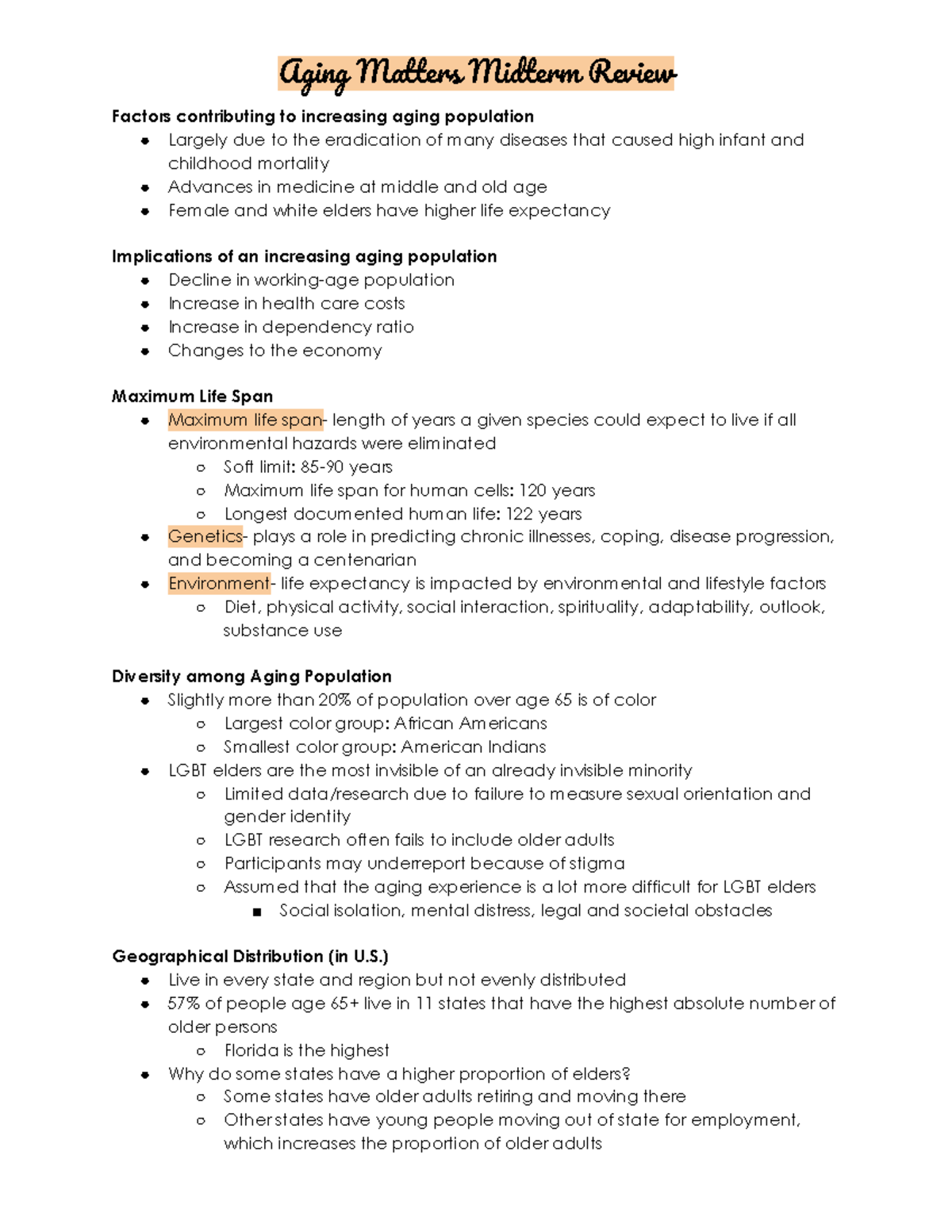 aging-matters-midterm-review-aging-matters-midterm-review-factors