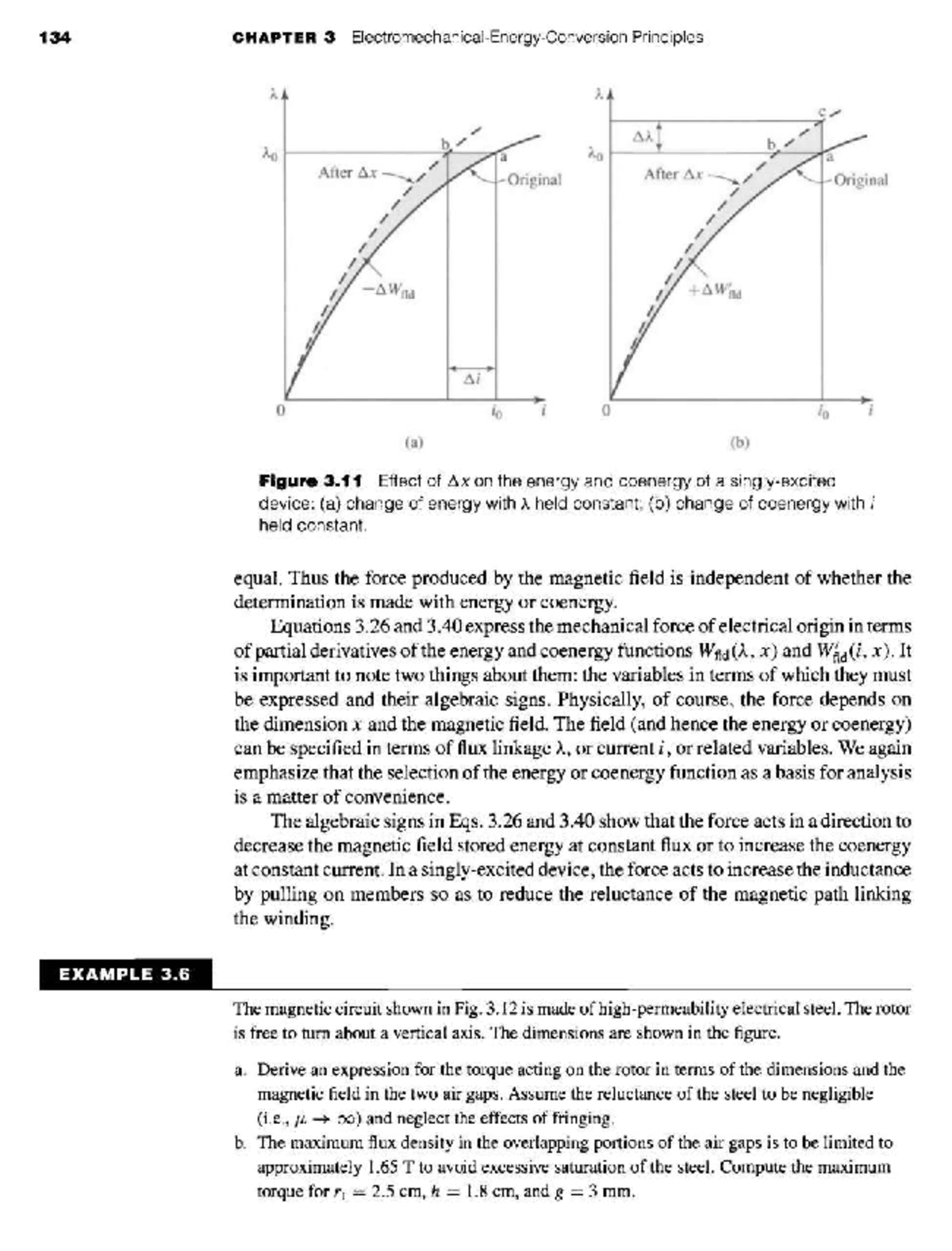 ELEC 440 - Lecture 12 - 134 CHAPTER 3 Electromechanical-Energy ...