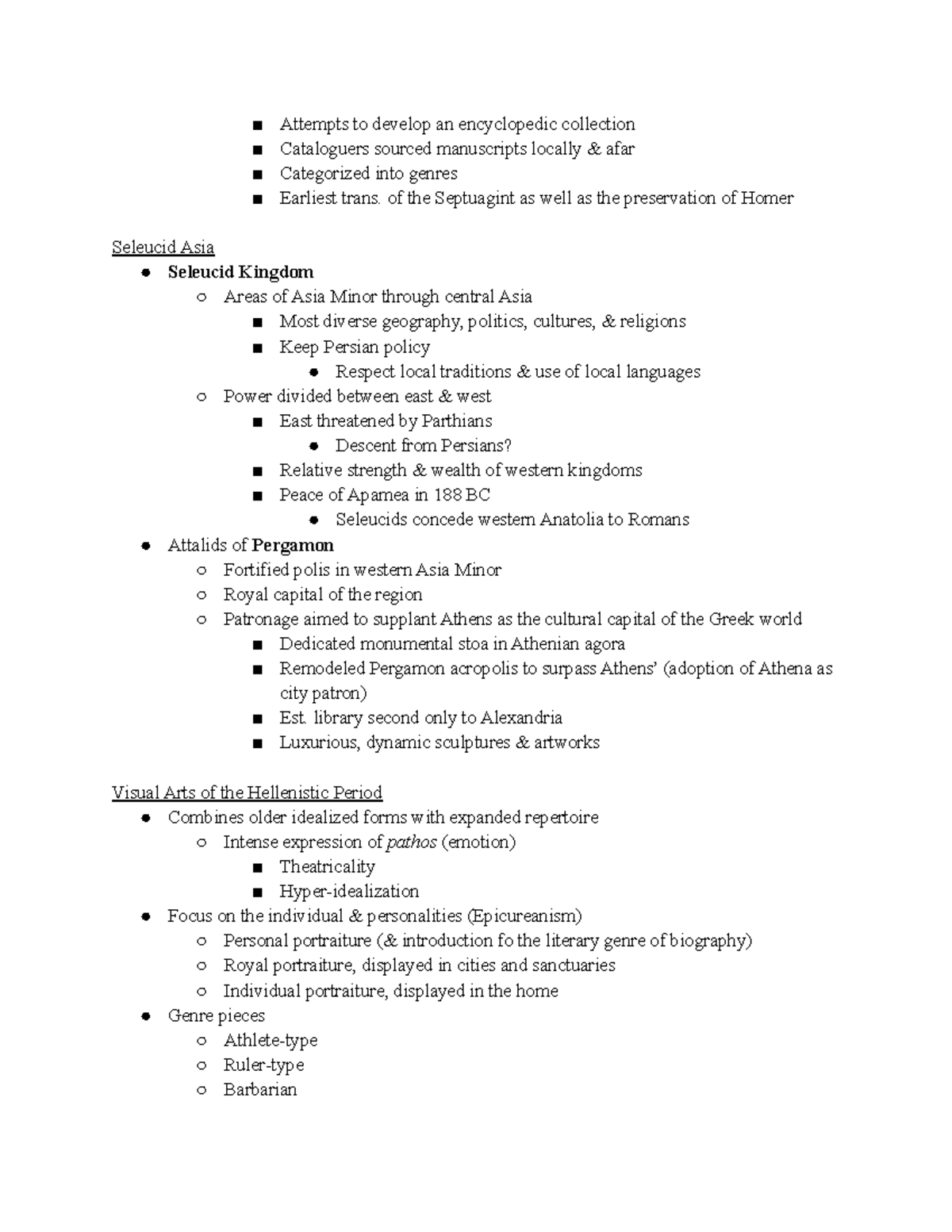 CLAS 105 - 8.1 Lecture (5) - Attempts to develop an encyclopedic ...