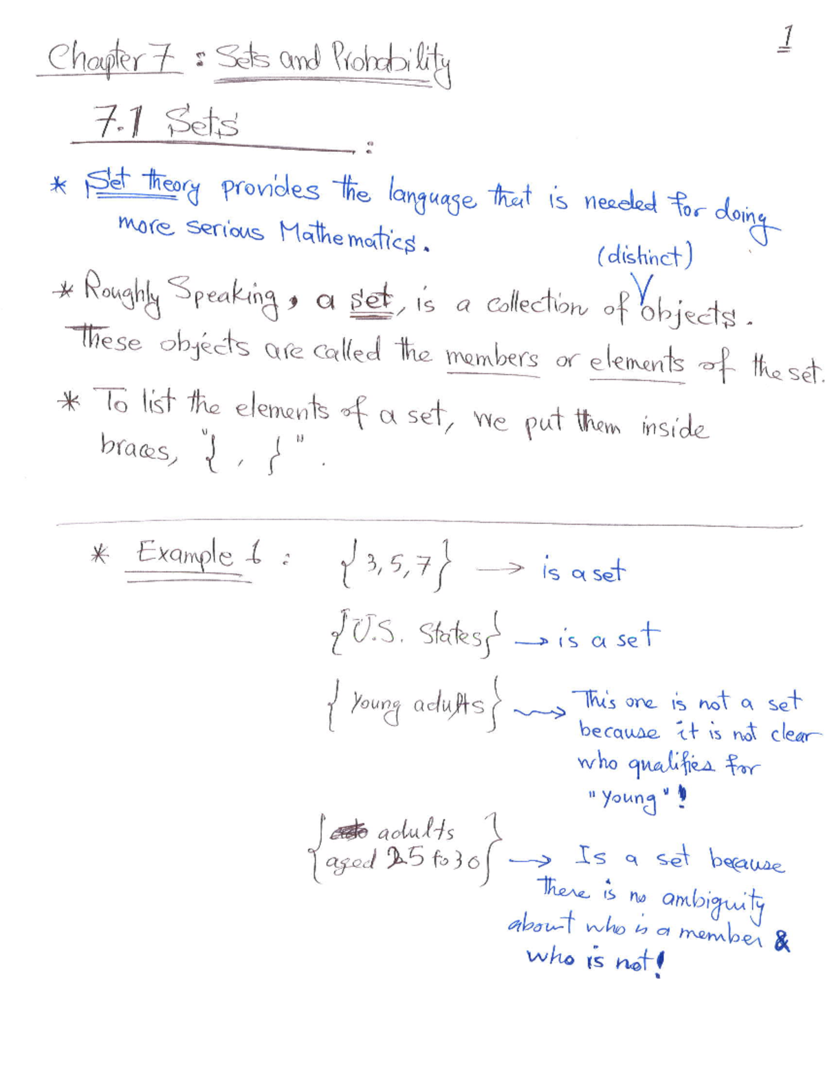 Finite - lecture 4 - MATH 1100 - Studocu