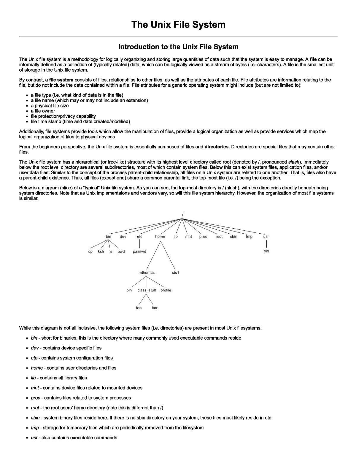 unix-file-system-file-navigation-and-attributes-unix-programming