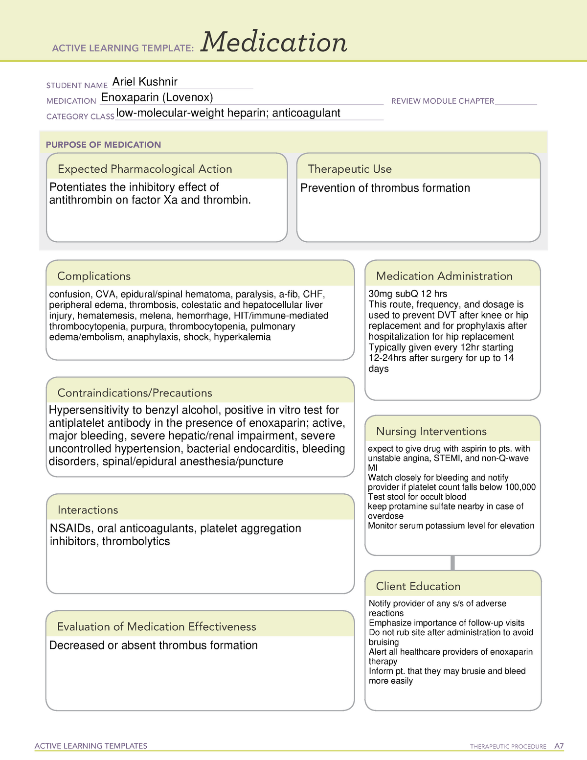 enoxaparin-med-sheet-active-learning-templates-therapeutic-procedure