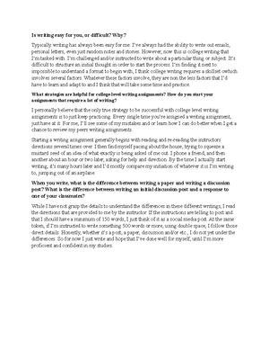 Discussion Unit 4 - Stakeholders - BUS 1101 Discussion Forum Unit 4 ...