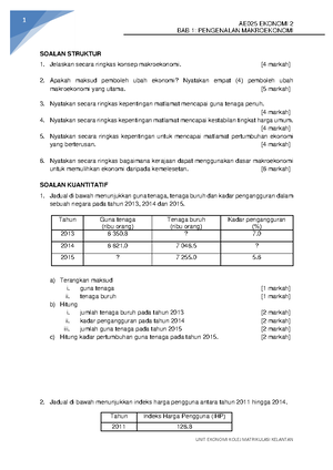 Soalan UPS 3 SET 1 - ups - Berikan takrif Nilai Masa Wang: A. Wang di ...