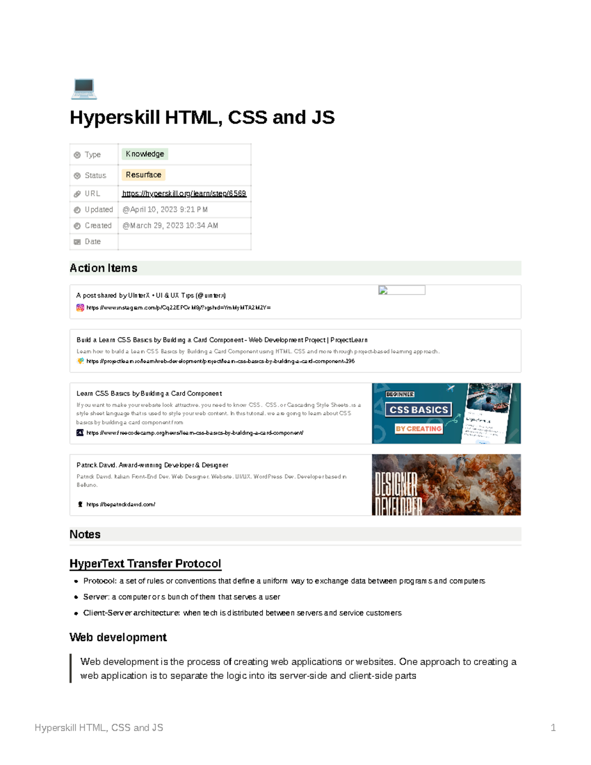 Ea33e110-6b59-432b-8828-6aa4a2467dd7 Hyperskill HTML CSS and JS ...