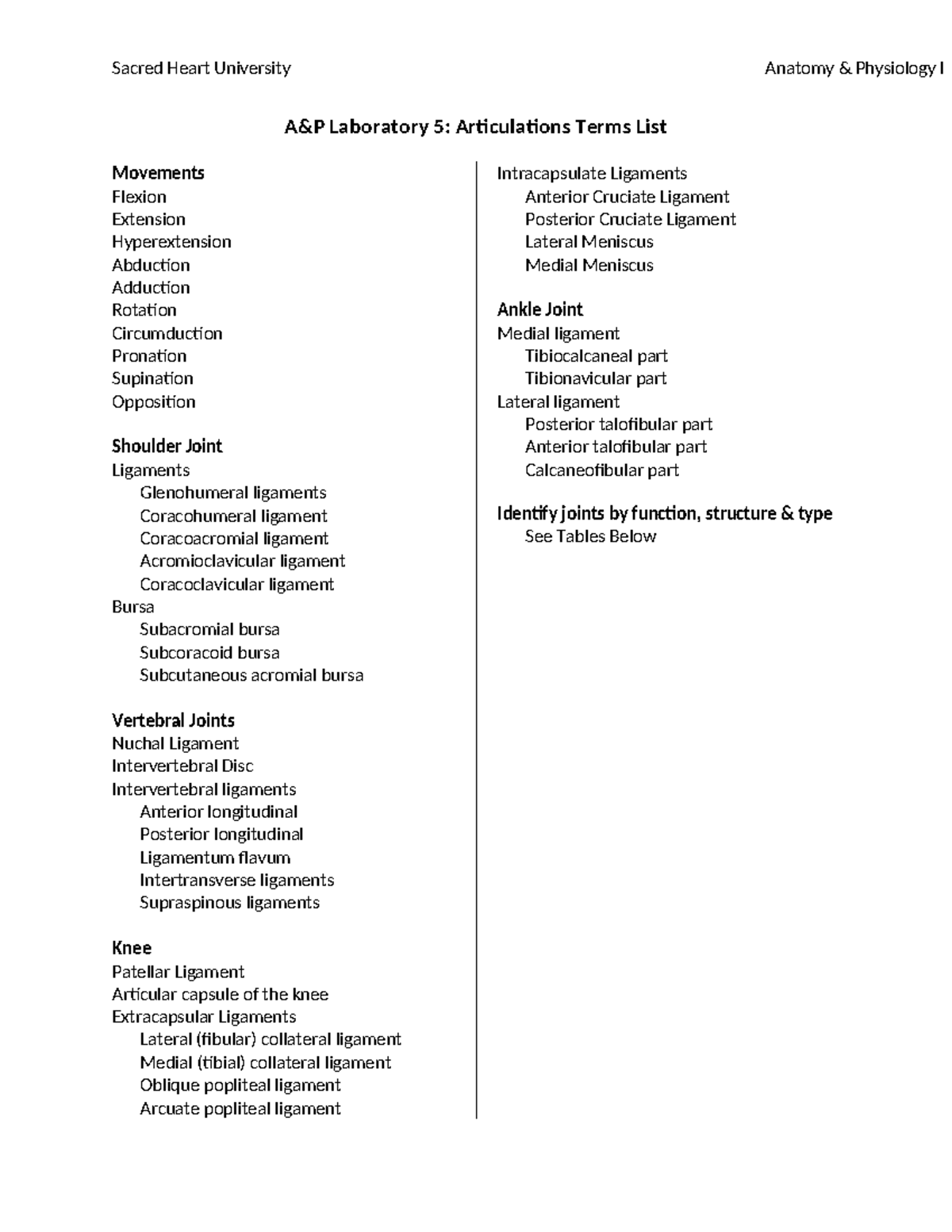 lab-5-terms-list-sacred-heart-university-anatomy-physiology-i-a-p