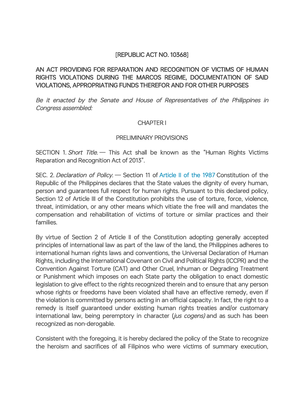 republic-act-int-the-philippines-that-covers-the-human-rights