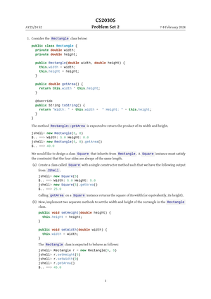 Lab5-with-notes - Zzzzzzzzzzzzzzzzz - AY23/24 S CS2030S Lab Sheet For ...