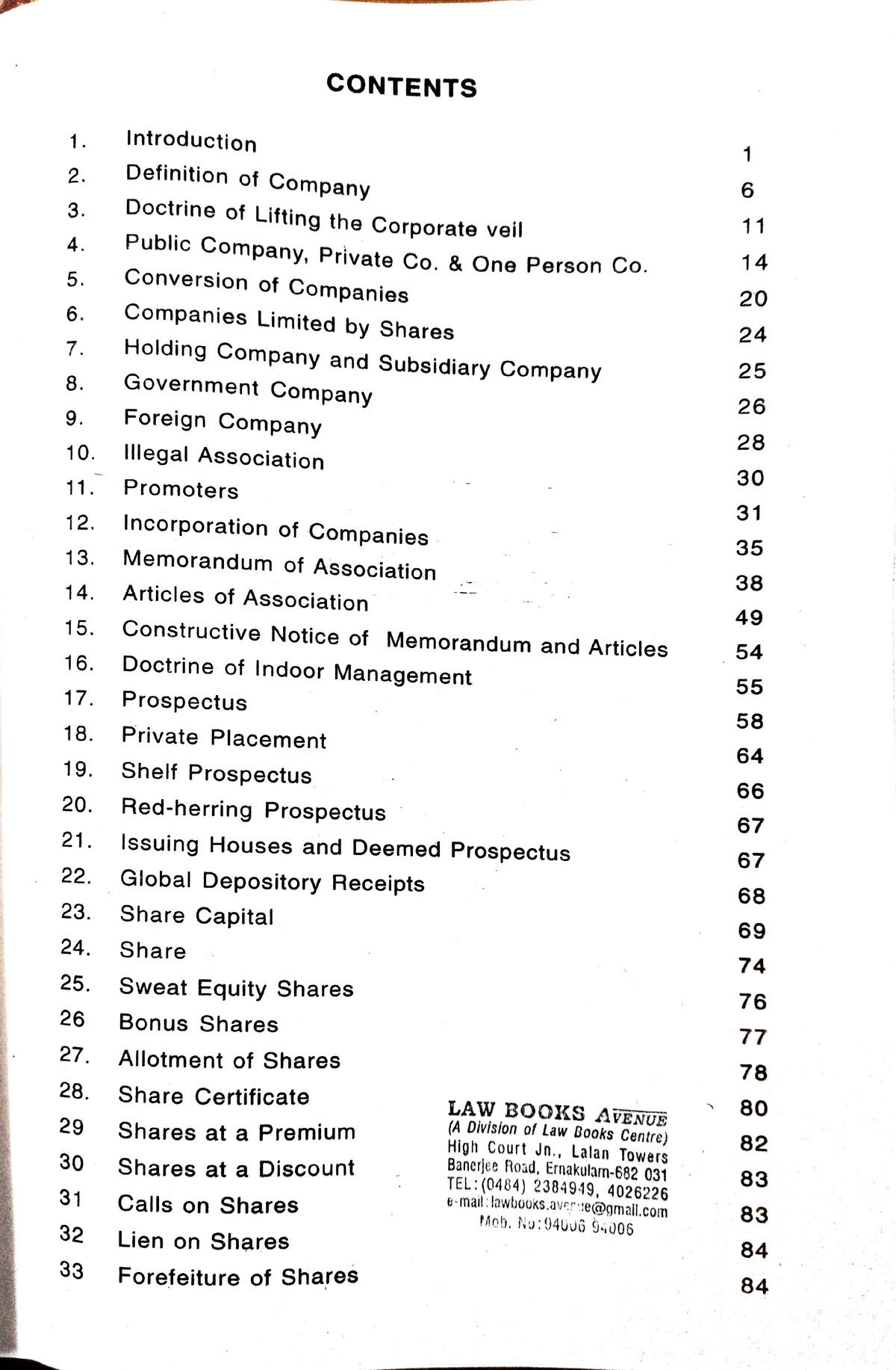 company-law-anil-k-nair-contents-introduction-6-definition-of-company