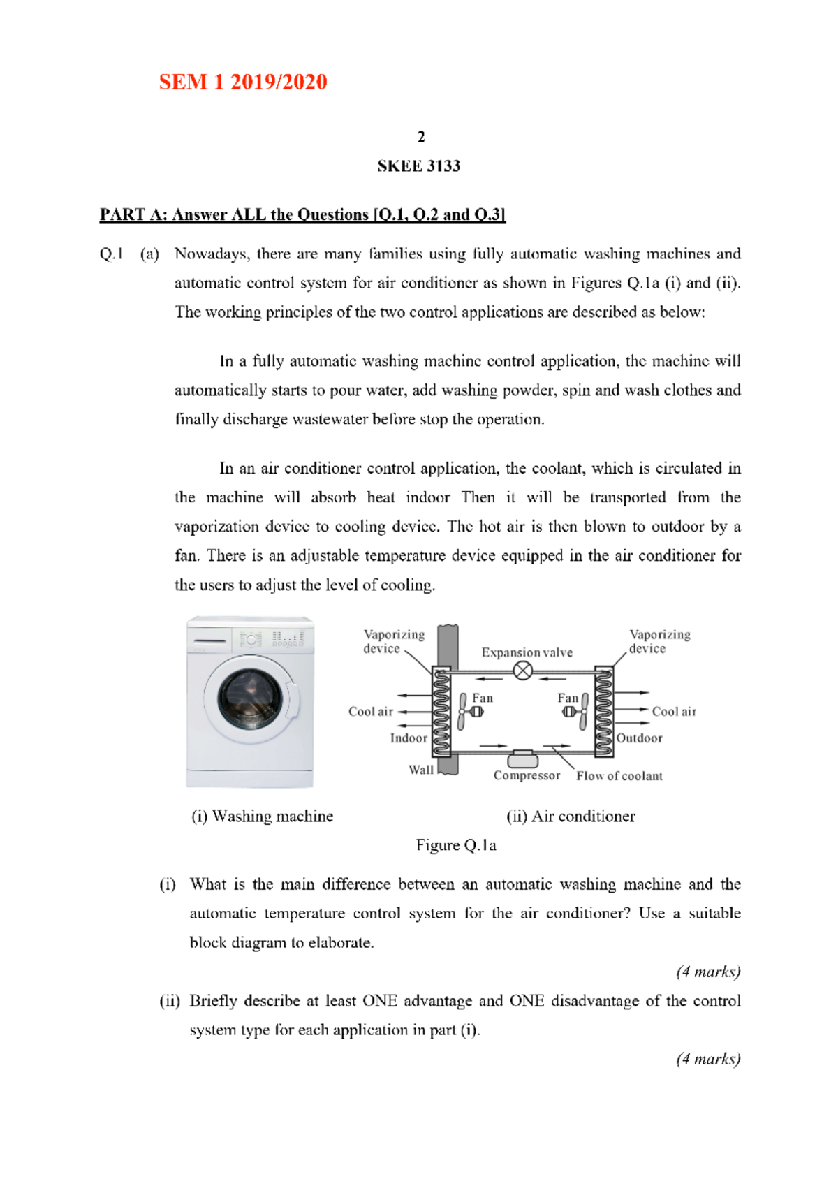 Final Exam Skee 3133 19 20 1 System Modelling And Analysis Studocu