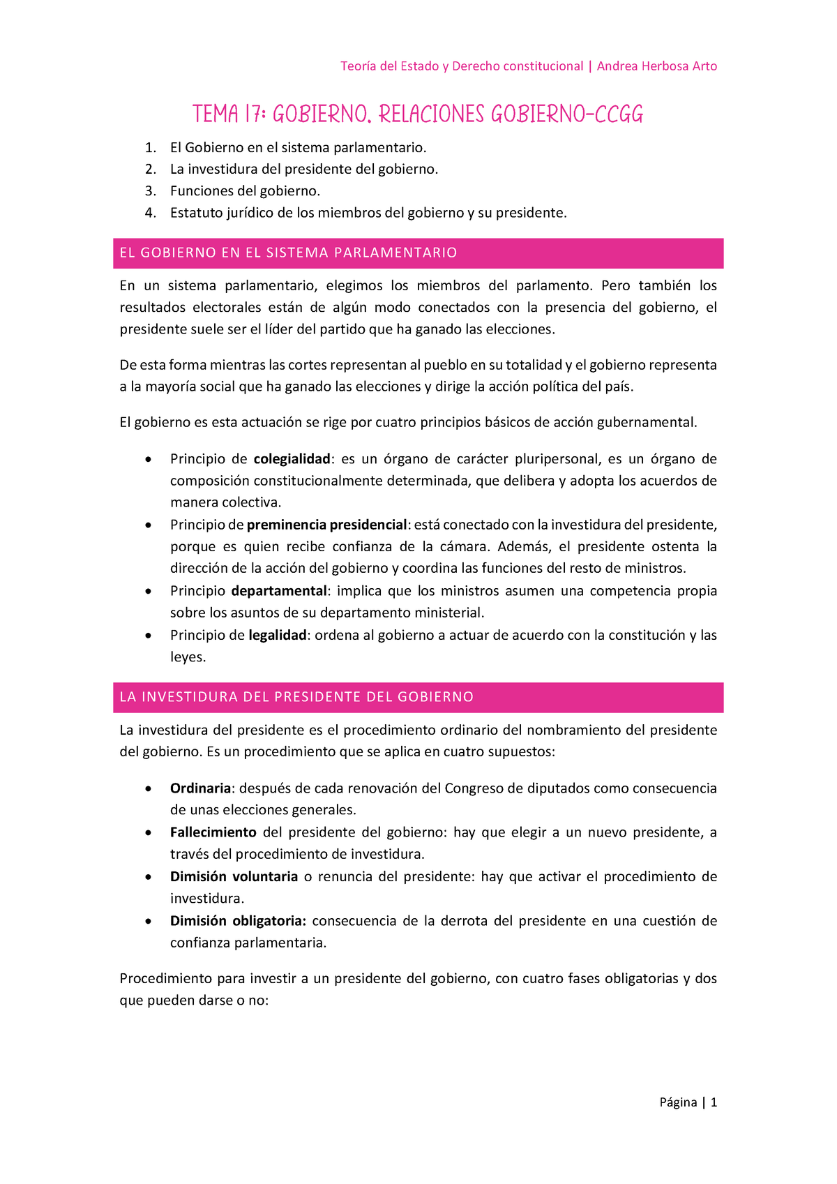 Tema 17 - Apuntes Tema 17 Teoría Del Estado Y Derecho Constitucional ...