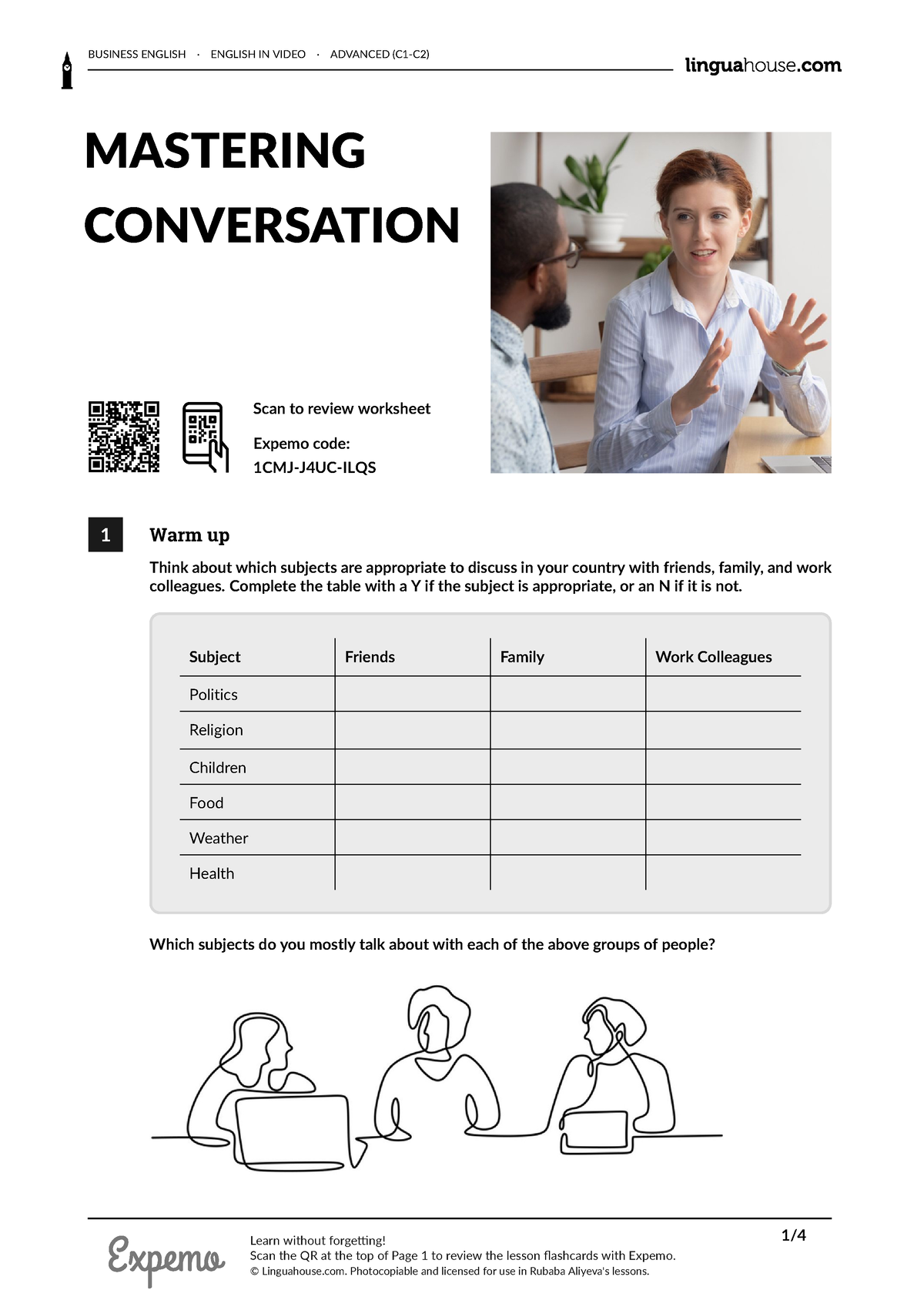 Mastering-conversation-british-english-teacher - BUSINESS ENGLISH ...