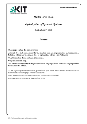 Unconstrained Parameter Optimization - Unconstrained Parameter ...
