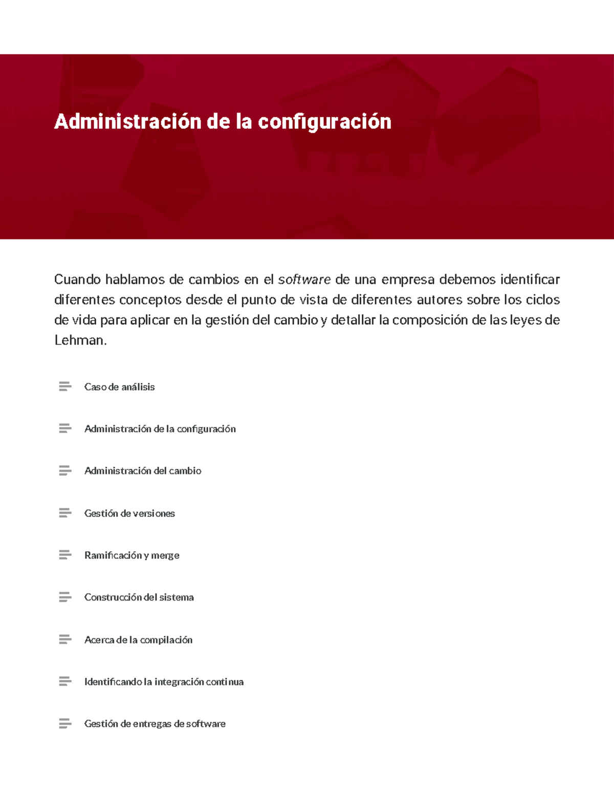 Ingenieria de Software - M4 COMPLETO - Cuando hablamos de cambios en el ...