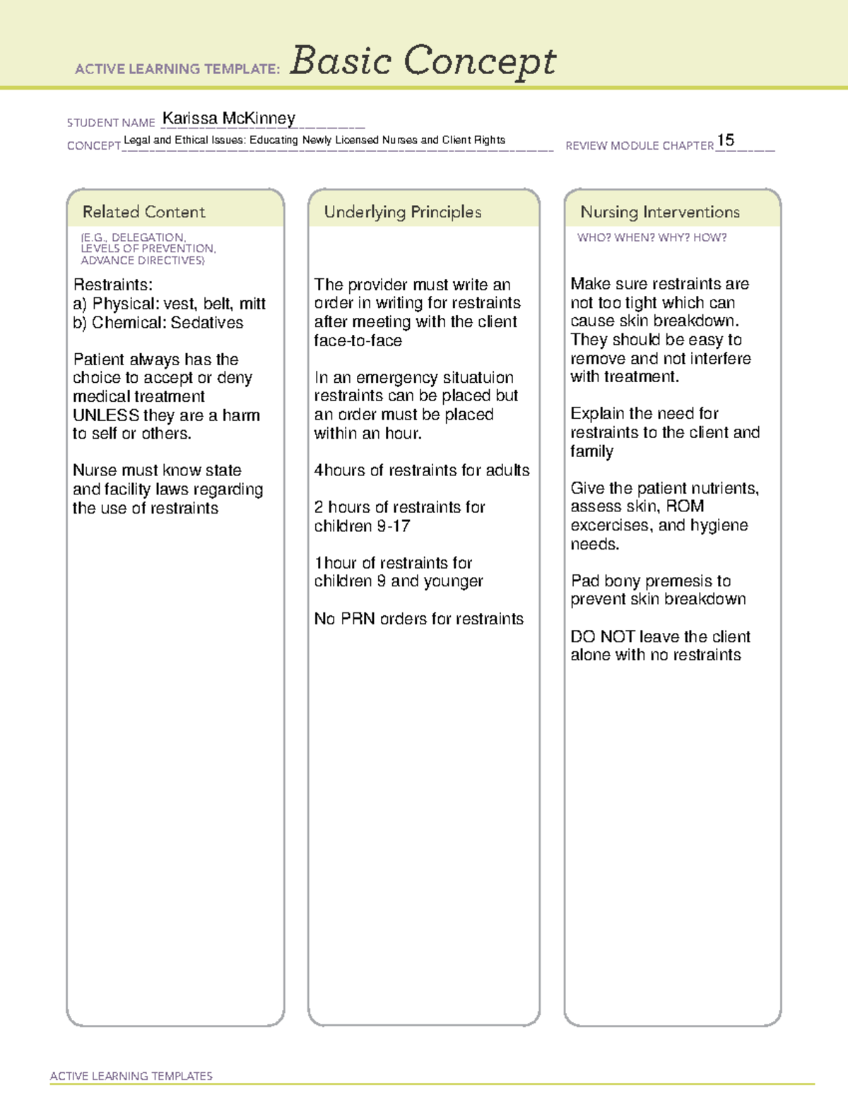 BCM 5 - Basic Concept Map - ACTIVE LEARNING TEMPLATES Basic Concept ...