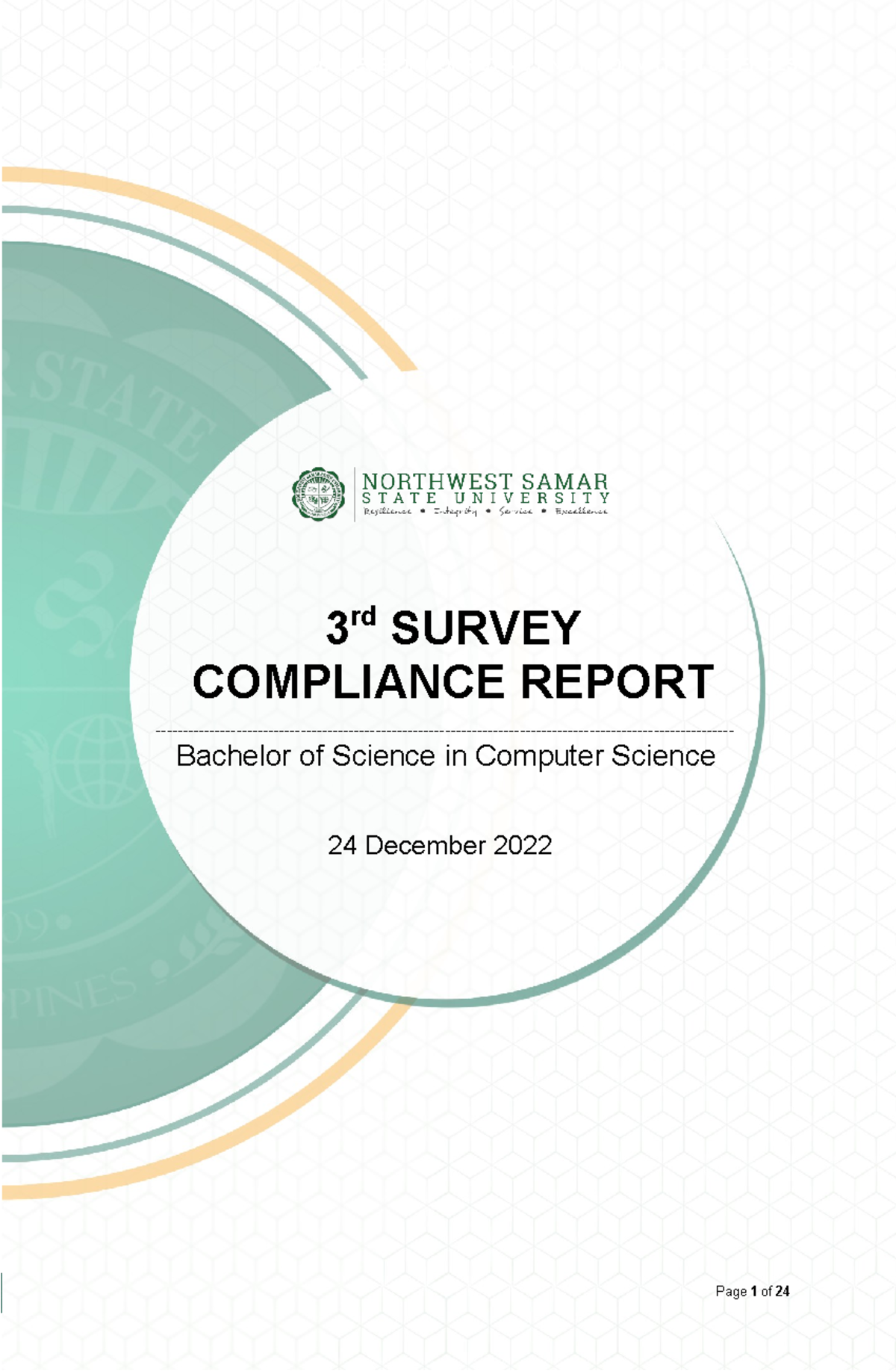 Accre Compliance Template - Computer Science - 3 rd SURVEY COMPLIANCE ...