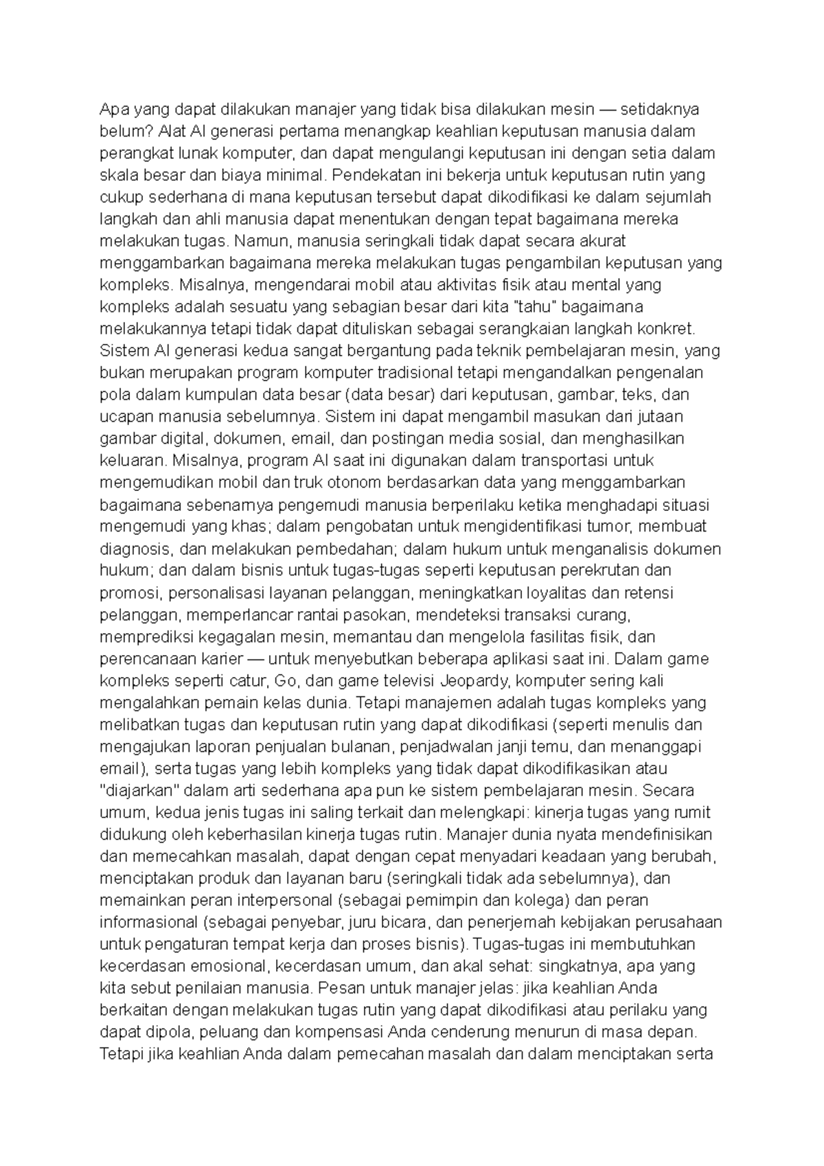 Tugas SIM Sarah sistem infromasi manjaemen mata kuliah Tugas SIM Sarah sistem infromasi manjaemen mata kuliah