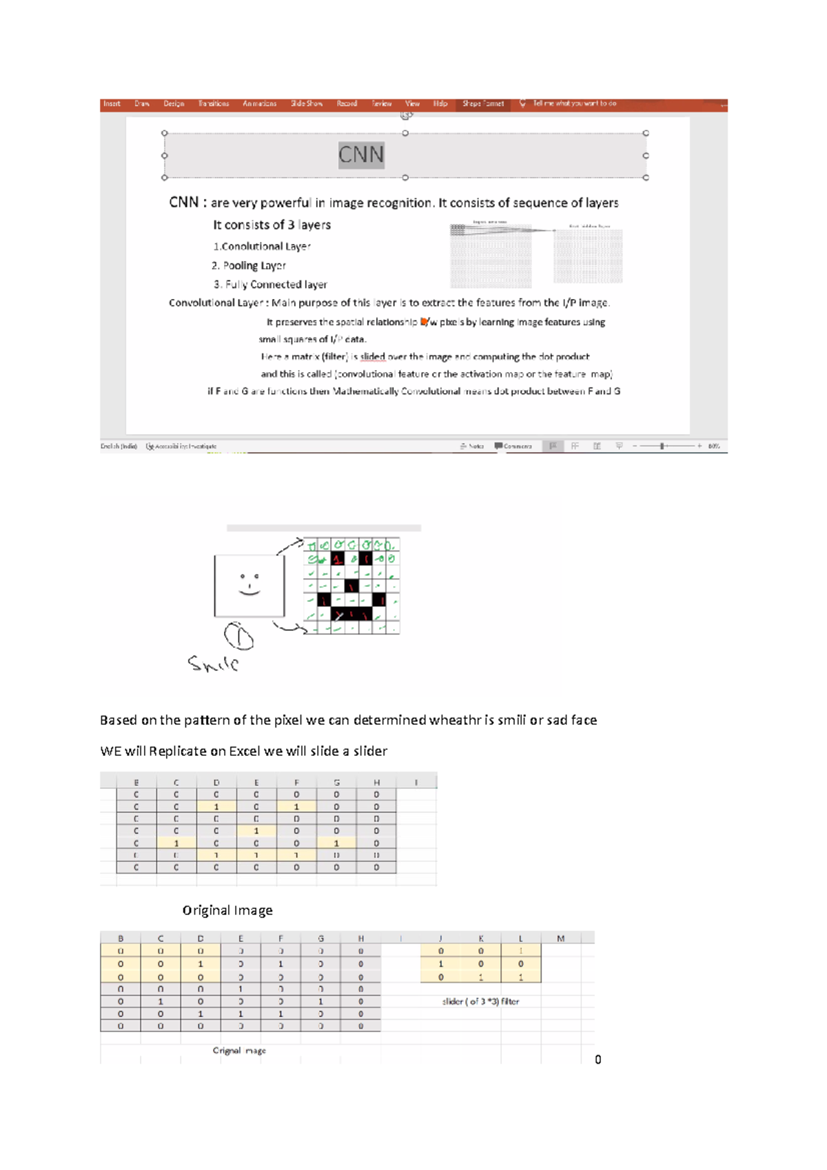 CNN - Data Science notes - Based on the pattern of the pixel we can ...